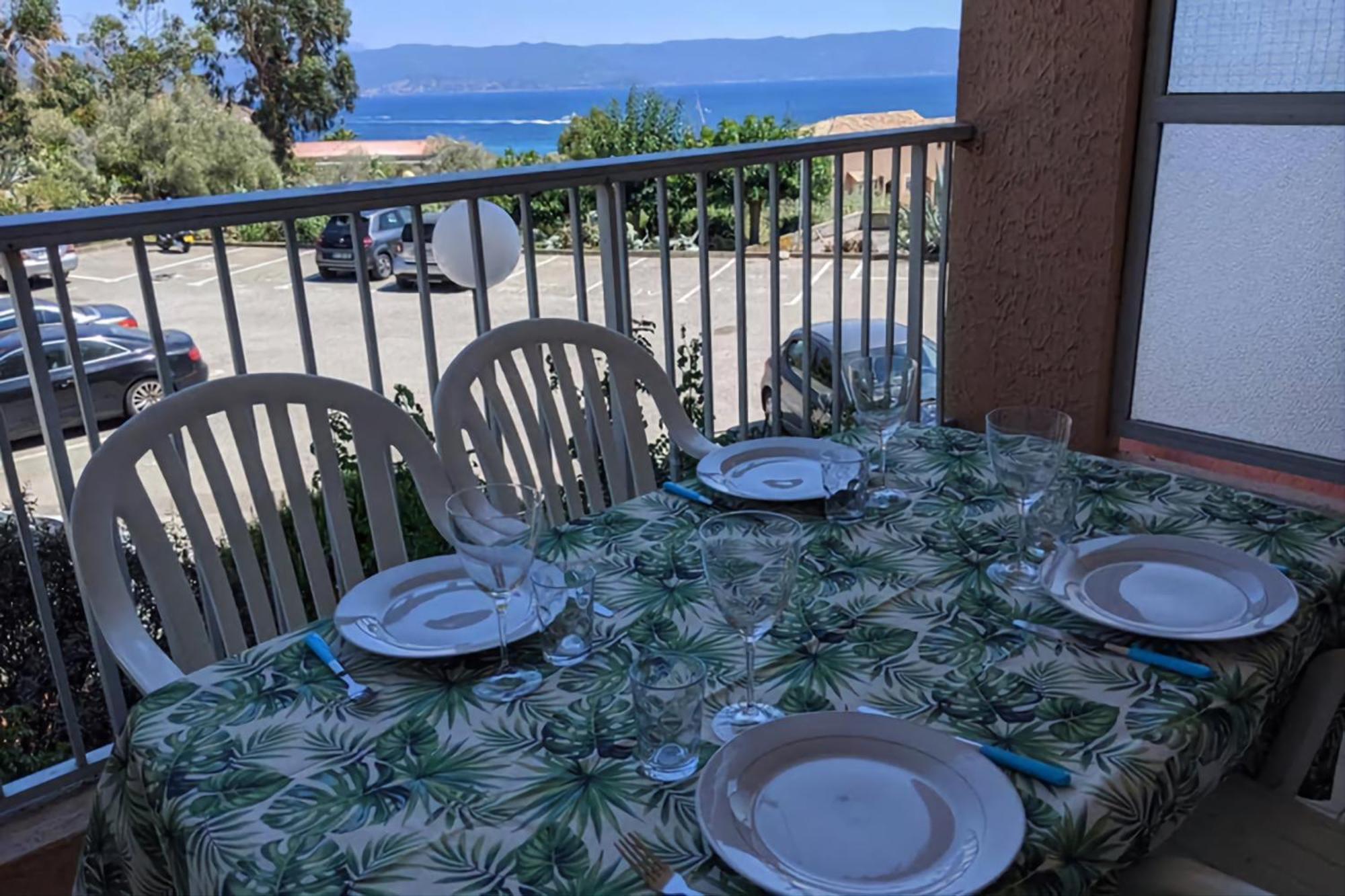 Studio 4 Pers Terrasse Vue Mer Ajaccio  Exterior foto